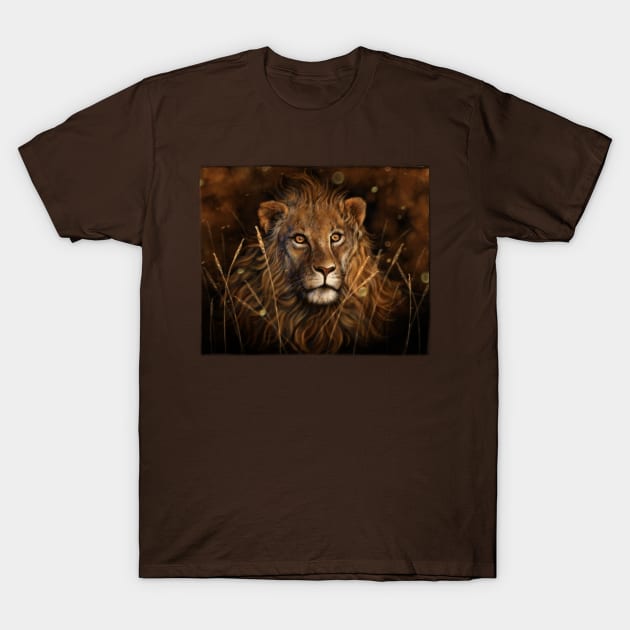 Lion T-Shirt by AndreKoeks
